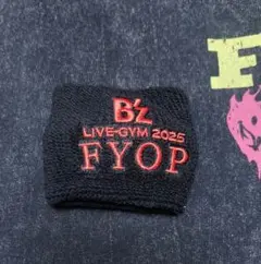 リストバンド 黒 B’z LIVE GYM 2025 FYOP