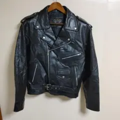 ダブルライダースジャケット レザー　本革