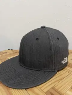 ま*な様 早い者勝ち‼️ ノースフェイス ナイロンデニムキャップ　ダークグレー