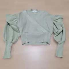 お値下げしました→ラグナムーン レイヤードニットプルオーバー