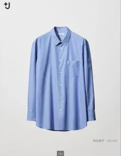 UNIQLO +J ブロードシャツ/ストライプ/レギュラーカラー S