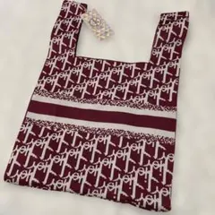 D.KELLY ニットトートバッグ ボルドー