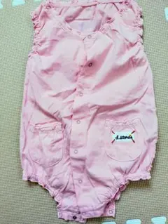 【夏物】drugstore's ピンクロンパース 80サイズのサムネイル