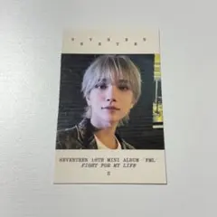 SEVENTEEN FML トレカ photocard ジョシュア①