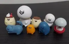 お文具さん　フィギュア 8体セット