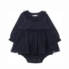 BABBLEBOON バブルブーンロンパース　ネイビー ワンピース　70