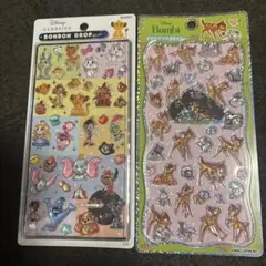 ディズニー BONBON DROP プチドロップステッカー　クラシック