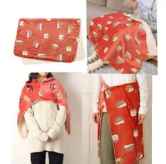 新品　3wayひざ掛け ブランケット