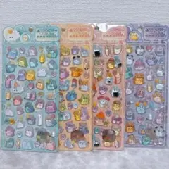 4枚セット　オバケーヌ　バラ不可　3dシール 立体シール　公式