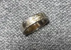 純銀 Silver1000 菊紋章 天皇陛下 奉祝御金婚 御在位50年 リング
