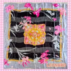 み*ん様 ①hd【used】 LEONARD レオナール スカーフ - メルカリ