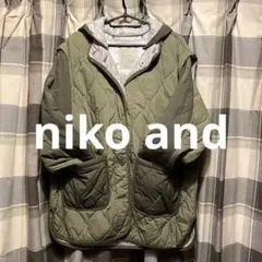 niko and マルチwayキルトブルゾン （ほぼ未使用）