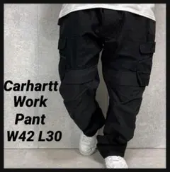 カーハート　ワークパンツ　ダブルニー　　カーゴ　ビックサイズW42 L30