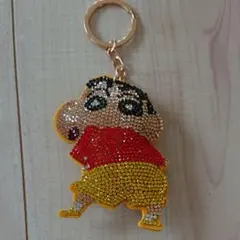 クレヨンしんちゃん ラインストーン キーホルダー