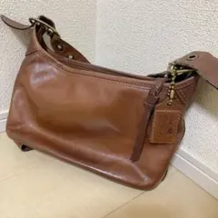Coach Leather Shoulder Bag 11429 Brownのサムネイル