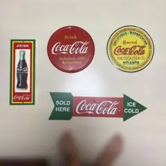 コカ・コーラ ヴィンテージ調ポスター 両面 レトロ レア - メルカリ