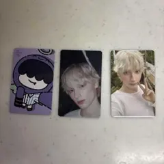 T×T ヒュニンカイ　カード3枚&缶バッジ　セット