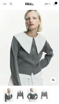 bibiy PATTY PILGRIM TOP グレー