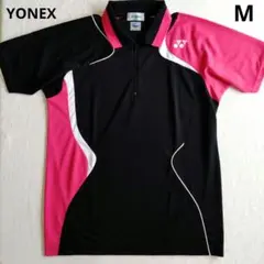 YONEX バドミントンウェアM ベリークール　ブラック　ハーフジップ