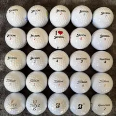 即日発送☆ゴルフボール25球 美品☆格安