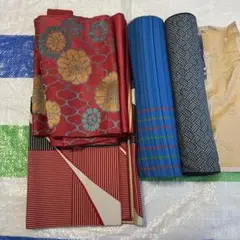 帯&反物4点セット