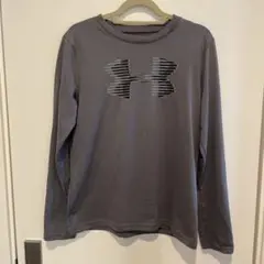 Under Armour HeatGear ロングＴシャツ150YLG グレー