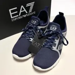 EA7 EMPORIO ARMANI スニーカー ネイビー 美品 未使用 箱付き