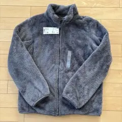 新品　ユニクロ　ファーリーフリースジャケット　160 男の子　女の子　フリース