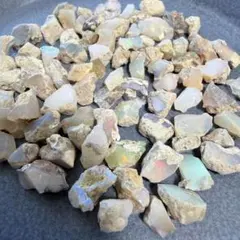 【天然エチオピア産オパール 原石 お楽しみ詰め合わせセット 約30g】Z-002