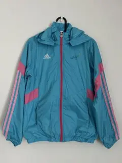 adidas フード付きウィンドブレーカー