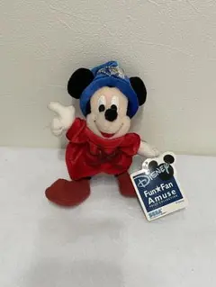 ミッキーマウス ぬいぐるみ ファンタジア　キーホルダー