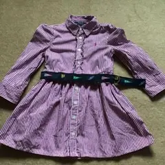 Polo Ralph Lauren ストライプ ワンピース 3T
