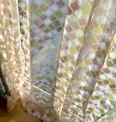 モロッカンティスト　オパール加工　びっくりカーテンレースカーテン