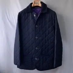 新品同様✨ マッキントッシュ キルティング ジャケット ネイビー 