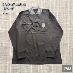 HARDY AMIES ブラックストライプポロシャツ 2025年最新】HARDY AMIES メンズ ポロシャツの人気アイテム