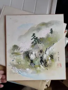 ト*コ様 日本画と刺繍アート　10枚セット