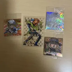 ジョジョキャラバンクリアカード、にふぉるめジョジョ　ジャイロ，ジョニィまとめ売り