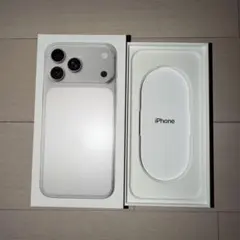 iPhone17ProMax 1TB ホワイト シルバー 空箱