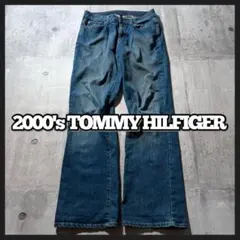 2000's TOMMY HILFIGER flare denim y2k