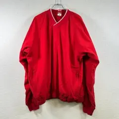 adidas アディダス ウィンドプルオーバージャケット レッド Mのサムネイル