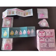 マイメロディ ガチャチャーム類4種とマックハッピーセットマスコット(全5点)