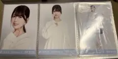 乃木坂46 筒井あやめ　ペプラムディティール 生写真 3種コンプ