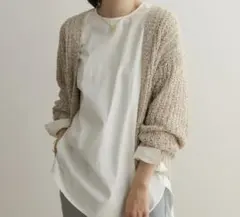 URBAN RESEARCH DOORS クルーネックプルオーバーシャツ　美品