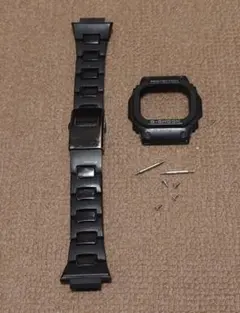 簡易清掃のみ　長め　GW-M5610BC　純正コンポジットバンドとベゼルセットのサムネイル