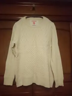 LANEROSSI for ABAHOUSE ニット ケーブル アイボリー