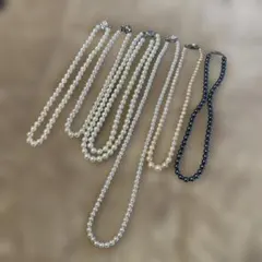 パール風ネックレスセット