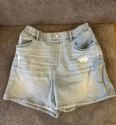 ユニクロ　GIRLS デニムショートパンツ　160センチ