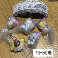 サンリオ キャラクターズ GRWM マスコット チャーム 全5種コンプリート