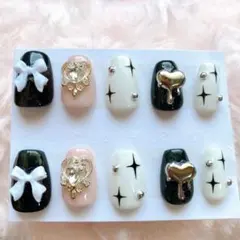 ネイルチップ　量産型　ワンホンネイル