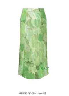 新品未使用 プリーツプリーズ FOGGY FORET GRASS GREEN 5のサムネイル